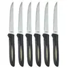 Non communiqué Lot de 6 Couteaux à Steak Inox 23cm Gris