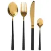 Saveur & Dégustation Ménagère 16 Pièces Design - Couleur Cuivre - Manches Noirs