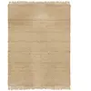 The Home Deco Factory - Tapis en toile de jute avec franges 120x170 cm