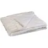 The Home Deco Factory Plaid imitation fourrure + anse de transport 120 x 150 cm