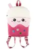 Peluche Sac à Dos Bubble Tea Kawaii 32cm Rose