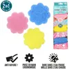 Eponge magique JE CHERCHE UNE IDEE EPONGE SCRUB FLEUR X3 M24