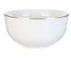 Non communiqué The Home Deco Factory - Bol en porcelaine liseré doré 50 cl Unitaire