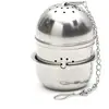 COOK CONCEPT Boule à Thé & Support Déborde 5cm Argent