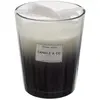 The Home Deco Factory - Maxi bougie parfumée vase noir Harmony 16 cm