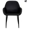 CMP - PARIS Fauteuil Giulia NOIR Home Deco Factory