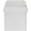 Coffre pouf pliable gris compatible briques - Gris clair - Home déco kids