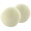 JE CHERCHE UNE IDEE Lot de 2 balles de Séchage Laine 7cm Blanc
