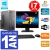 PC Fujitsu Esprimo E520 DT Ecran 19" i7-4770 4Go Disque 1To Graveur DV...