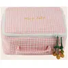 Emile et Ida - Malette de rangement Vichy Rose taille unique