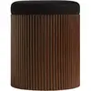 Maison Sarah Lavoine - Pouf Riviera - Noir - Rotin - Designer Sarah La...