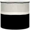 Maison Sarah Lavoine - Pouf Léo - Noir - Velours - Designer Sarah Lavo...