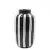 Maison Sarah Lavoine - Vase Palmaria - Noir - Céramique émaillée - Des...