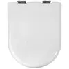 Abattant pour WC - ALLIA - Courrège - Blanc - Universel - Accessoires de salle de bain