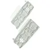 Kit supports roulettes (x2) Lave-vaisselle 32X2675, AS6004764 BRANDT