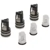 SOS Accessoire Kit entree/sortie de soupape 6 unités Aspirateur 128500855 NILFISK