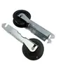 Candy,hoover - Lot de 2 galets poulies tendeurs et supports d'origine