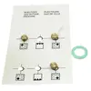 Jeu d'injecteurs butane pour Cuisinière Beko 4431900083