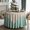 Becquet Nappe Ovale FONTANA Polyester Froissé Vert céladon