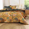 Becquet Taie d'oreiller JARDIN EXTRAORDINAIRE bleu en coton