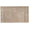 Becquet Tapis de bain beige LIGNUS en coton