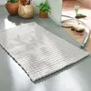 Becquet Tapis de bain rectangulaire TRESSADOUX craie