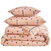 Becquet Housse de couette en coton MAX rose