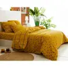 Becquet Housse de couette en coton MAX jaune