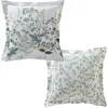 Becquet Drap plat VERONIKA en percale de coton vert