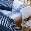 Becquet Drap plat bleu marine en coton PLONGEON