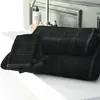 Becquet Drap de bain coton velours éponge noir ALICIASERV