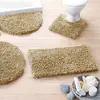 Becquet Tapis de bain confort en coton longues mèches 1500g/m² - taupe