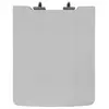 Espinosa - Abattant pour wc selles Shanga, gris Manhattan