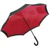 Non communiqué Fare - Parapluie standard FP7715 - noir et rouge
