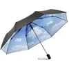 Non communiqué Fare - Parapluie de poche FP5593 - noir imprimé nuage