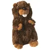 Peluche Castor - 60637 - Marron Fonc?