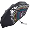 Non communiqué Fare - Parapluie de poche magic - FP5042C - noir - arc en ciel