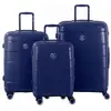 GYLBAG SET DE 3 VALISES RIGIDES BLUE CH3 (TAILLES S, M, L)