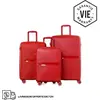 GYLBAG SET DE 3 VALISES RIGIDES Dark Red PP5 (TAILLES S, M, L)