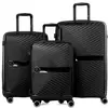 GYLBAG SET DE 3 VALISES RIGIDES Black PP5 (TAILLES S, M, L)