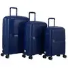 GYLBAG SET DE 3 VALISES RIGIDES Navy PP5 (TAILLES S, M, L)
