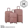 GYLBAG SET DE 3 VALISES RIGIDES Champagne PP5 (TAILLES S, M, L)