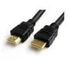 Cable HDMI 2M pour Freebox Revolution - blindé noir - connecteur OR ha...