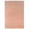 Tapis salon 160x225 tissé rose rectangle motif géométrique arcrol