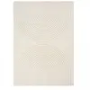 O&KO Tapis salon demilu 200x280 cm crème - tapis salon doux et soyeux