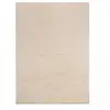 Unamourdetapis Tapis longs poils shaggy 80x150 rectangle tissé beige motif uni LOFTUNI