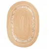 Tapis en jute tissé main idéal comme tapis de chambre, beige 120x170