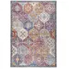 UNAMOURDETAPIS Tapis d'orient très fin motif oriental imprimé, multicolore 160x230