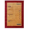 UNAMOURDETAPIS Tapis salon 120x180 tissé beige rectangle motif simple TEVU 120 x 180 cm