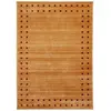 Unamourdetapis - Tapis salon et chambre 120x180 beige rectangle tissé ...